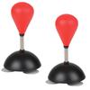 The Dreidel Company 5" Desktop Punching Bag, Table Top Games, Junior Beginner Party Favors (Pack of 2) - Red view 2