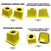CornholeAce Cornhole Airmail Box Set - Blue - Includes 2 Airmail Boxes - Perfect for Cornhole Training and Practice view 3