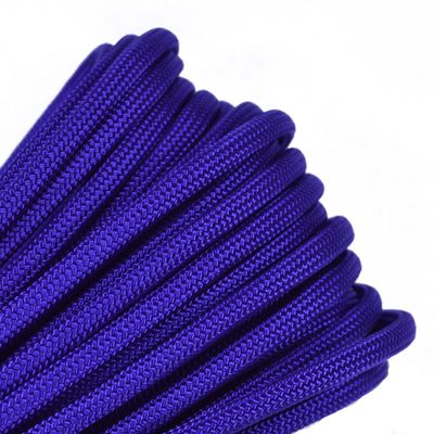 550 Type III Paracord - Solid Colors - Acid Purple - 100 Feet