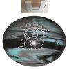 BuyBocceBalls - EPCO Duckpin Bowling Balls - (4 7/8 inch- 3lbs. 12oz.) - Single - Cobra Pro Rubber - Black, Light Blue & White - Made in USA view 1