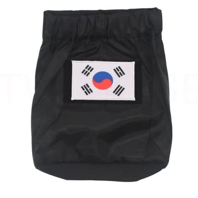 Waterproof Stem / Saddle Bag for Brompton South Korean Flag Design (Customise with Your own Patches)