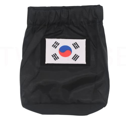 Waterproof Stem / Saddle Bag for Brompton South Korean Flag Design (Customise with Your own Patches)