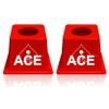 CornholeAce Cornhole Airmail Box Set - Red - Includes 2 Airmail Boxes - Perfect for Cornhole Training and Practice view 1