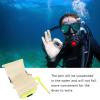 Wrist Writing Dive Slate, Underwater Wrist Slate Floating Pen with Pencil for Diving(UW-193N Luminous) view 2