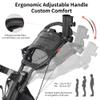 Caddytek CaddyLite One Swivel V8 Golf Push Cart - 3 Wheel Lightweight Folding Trolley with 360 Swivel Front Wheel, Cooler Basket, Umbrella and Drink Holder, Adjustable Handle view 3