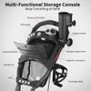 Caddytek CaddyLite One Swivel V8 Golf Push Cart - 3 Wheel Lightweight Folding Trolley with 360 Swivel Front Wheel, Cooler Basket, Umbrella and Drink Holder, Adjustable Handle view 4