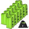 brooman Scrimmage Training Vest Kids Youth Adult Soccer Practice Jersey Athletic Pinnies (M,Lime) view 1