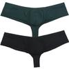 OROCOJUCO Men's Underwear Brazilian Bikini Boxer Trunk Briefs Sexy Fashion with Pouch Mini Sport Underpants 2-Pack MH L view 1