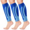 CAMBIVO 3 Pairs Calf Compression Sleeves for Men & Women  Footless Leg Support for Shin Splints, Pain Relief, Running Recovery view 1