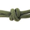 Knotty Girlz Horse Rope Training Halter - 4 Knot 1/4" Stiff Halter Cord - Used by Famous Trainers Multiple Sizes Multiple Colors (Olive Green Standard) view 2