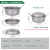 Boundless Voyage 1800ML Multifunctional Titanium Steamer Stockpot Set with Lid Outdoor Camping Backpacking Kitchen A-Ti2058C view 3