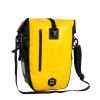 WHYUNM26 27L Bike Pannier Bag Extended Bicycle Rear Rack Bag Waterproof Multi Function Saddle Bag Luggage with Reflective Strip,Yellow view 1