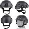Tactical PJ Airsoft Helmet and Full Face Protection Mask Set,with Detachable Anti-Fog Goggles Fast Helmet for Paintball CS view 2