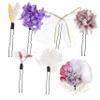 Beaupretty 1set Cosplay Lace Headband Simulation Flowers Lolita Hair Accessories for Carnival Birthdays and Weddings for Japanese Clothing and Performance Events view 1