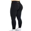 AUROLA Intensify Seamless Scrunch Legging Women Yoga Pants 7/8 Tummy Control Running for Workout Fitness Sport Active Legging-25'' (XL, Black) view 1