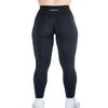 AUROLA Intensify Seamless Scrunch Legging Women Yoga Pants 7/8 Tummy Control Running for Workout Fitness Sport Active Legging-25'' (XL, Black) view 2