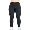AUROLA Intensify Seamless Scrunch Legging Women Yoga Pants 7/8 Tummy Control Running for Workout Fitness Sport Active Legging-25'' (XL, Black) view 4