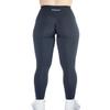 AUROLA Intensify Seamless Scrunch Legging Women Yoga Pants 7/8 Tummy Control Running for Workout Fitness Sport-25'' (XL, Black Marl) view 2