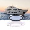 White Oval Portlight Tempered Glass Opening Window Replacement Window Port Hole for Marine Boat Yacht RV 16 x 85/8in view 3