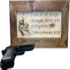 Bellewood Designs Hidden Gun Storage with Personalized Bible Verse, Six Concealment Cabinet Styles Available (Holy Bible) view 1
