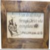 Bellewood Designs Hidden Gun Storage with Personalized Bible Verse, Six Concealment Cabinet Styles Available (Holy Bible) view 3