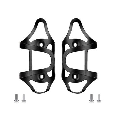 BBxunsless 1 Pair Aluminum Alloy Bicycle Water Bottle Holder with Screws Left and Right Opening Water Cage for Mountain & Road Bikes