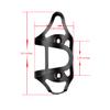 BBxunsless 1 Pair Aluminum Alloy Bicycle Water Bottle Holder with Screws Left and Right Opening Water Cage for Mountain & Road Bikes view 2