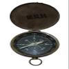Nautical Vintage Antique Compass Solid Brass Compass Pocket Flat Compass Gift view 3