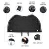 TeamObsidian Bike Cover - Outdoor Bike Storage, Bicycle Transportation or Travel Covers - Waterproof eBike Protection - For 1 to 3 Bikes - Heavy Duty Ripstop 600D Oxford Material view 4