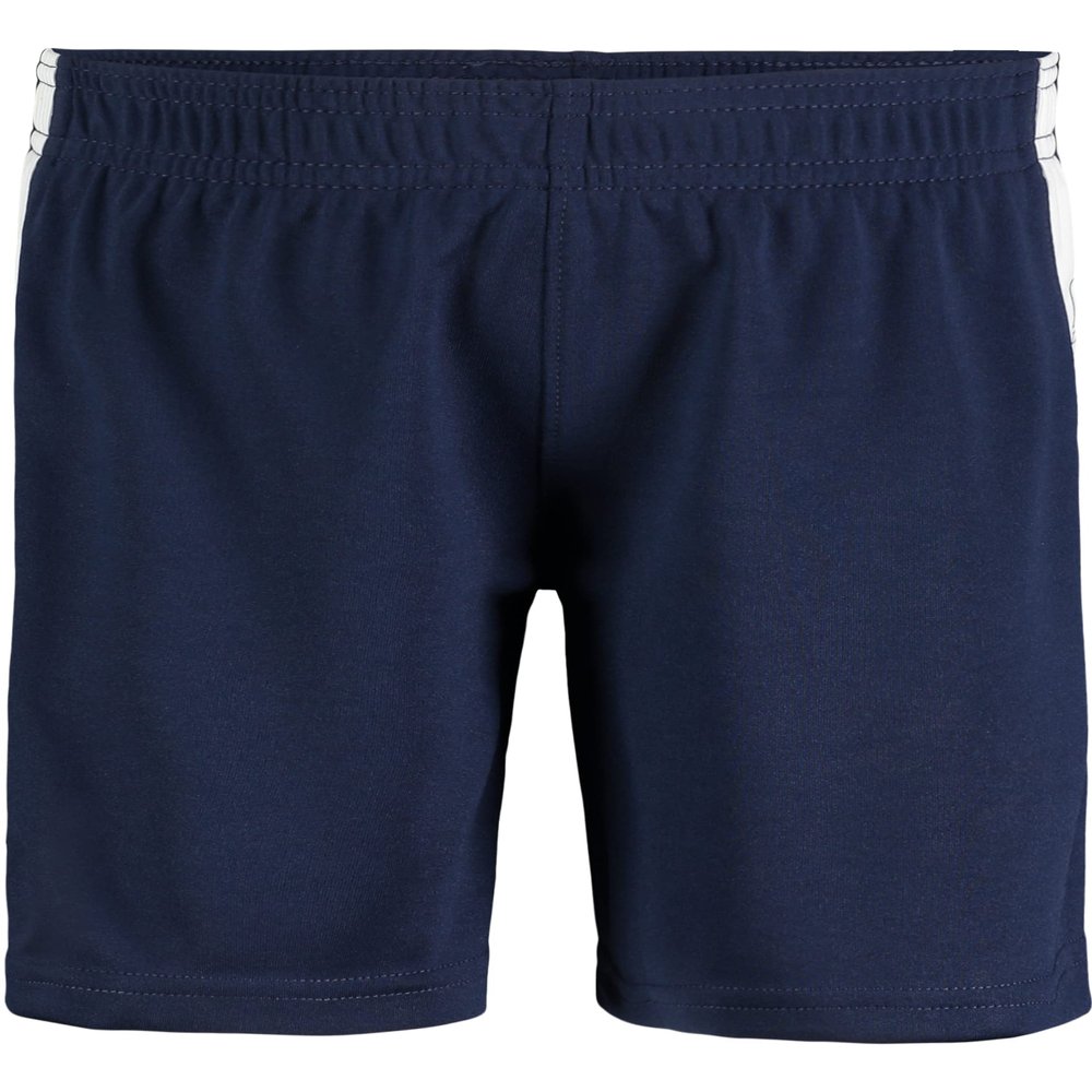Under Armour Boys' Performance Tech Shorts, Elastic Waistband, Lightweight & Fast-Drying, Navy Lead, 5