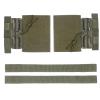 Aekvinks Tactical MOLLE Vest Quick Release Cummerbund Buckle Set Fast Fit Side Belt Straps Cummerbund for JPC CPC NCP XPC 420 Vest Green view 1