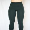 AUROLA Seamless Scrunch Women Legging Yoga Pants 7/8 Tummy Control Running for Workout Gym Fitness Sport Active Legging 25'' (XL, Ponderosa Green) view 2