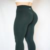 AUROLA Seamless Scrunch Women Legging Yoga Pants 7/8 Tummy Control Running for Workout Gym Fitness Sport Active Legging 25'' (XL, Ponderosa Green) view 3