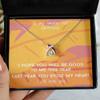 Dating Anniversary, Valentine Gifts, Precious Pendant Gifts with Funny Message Card, for Girlfriend .You Stole My Heart view 3