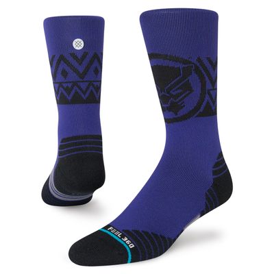 Stance The King Crew Socks (Medium, Purple)