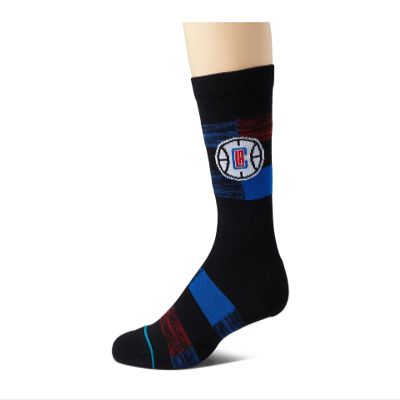 Stance Clippers Cryptic Black LG (US Men's Shoe 9-13)