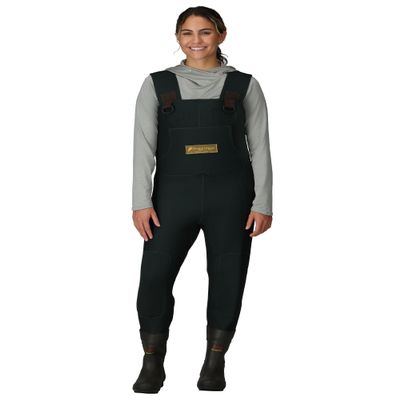 FROGG TOGGS Women's Amphib Neoprene Waterproof Bootfoot Chest Wader for Hunting, Forest Green, 7