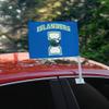 GRAPHICS & MORE Texas A&M -Corpus Christi Primary Logo Car Truck Flag with Window Clip On Pole Holder view 2