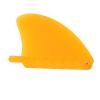 Large Surfboard Fin, Surfing Fins PVC Longboard Paddle Board Lightweight Surfboard Fin 4 Inch Large Tail Fin Replacement Surfing Accessory for Paddle Board(Yellow) view 3