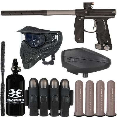 Action Village Empire Mini GS TP Rivalry Paintball Gun Package Kit (Dust Black/Dust Grey)