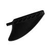 Shanrya Large Surfboard Fin, Surfing Fins PVC Longboard Paddle Board Lightweight Surfboard Fin 4 Inch Large Tail Fin Replacement Surfing Accessory for Paddle Board(Black) view 1