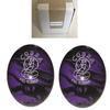 BuyBocceBalls - EPCO Duckpin Bowling Balls - (4 3/4 inch- 3lbs. 10oz.) - Pack of 2 - Cobra Pro Rubber - Lavender & Black - Made in USA view 1