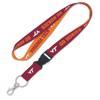 Virginia Tech Hokies Slogan 1" Lanyard With Detachable Buckle view 1