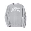 ATX Austin TX Arched Athletic Design In White Sweatshirt view 1