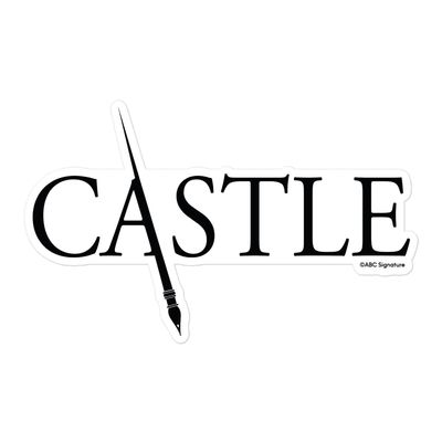 ABC Castle Logo Die Cut Sticker