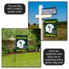 Baylor Bears Football Helmet Garden Yard Flag view 4