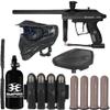 Action Village Kingman Spyder Xtra Rivalry Paintball Gun Package Kit (Gloss Black)