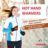 Hot Hand Warmers - 50 Count - 10 Hours Long Lasting Heat, Safe Natural Odorless Air Activated Heat Packs for Hands, Toes and Body - TSA Approved view 2