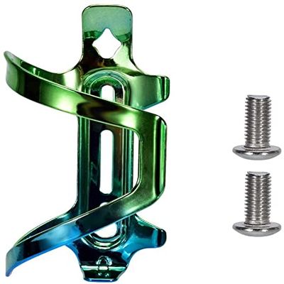 Dongng Bottle Cages Holder, Aluminum Alloy Bicolor Cycling Accessories Holder Brackets for Road Bike MTB Cycling Outdoor Essentials (Color : B)