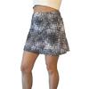 Black & White Matrix Print Flutter Style Golf/Tennis Skort/Skirt (Small) view 3